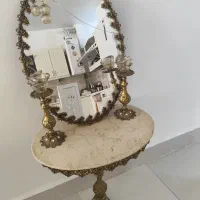 اینه شمعدان برنجی