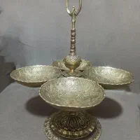 ظرف برنجی|کلکسیون اشیاء عتیقه|گلبهار, شهر جدید گلبهار|دیوار