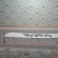 نصب دکور (LED) و کاغذ دیواری و آئینه دکوراتیو