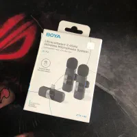 میکروفون یقه‌ای بی‌سیم بویا مدل BY-V2 لایتنینگ