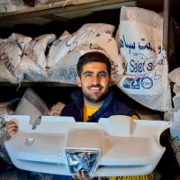 گلگیرسپرکاپوت سقف درب چراغ سینی فن صندوق