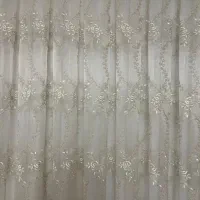 پرده سرمه دوزی با نخ گلابتون