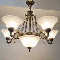 ۳ عدد لوستر ۵ شاخه مجلل و کلاسیک|لوستر و چراغ آویز|تهران, اقدسیه|دیوار