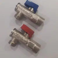 پیستوال تمام‌ برنج دسته فلز 3/8