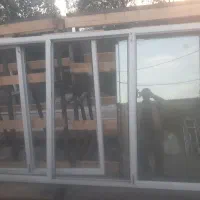 پنجره دوجداره لولایی به ابعاد ۲۴۰۰×۱۲۴۵ تعداد۲تا