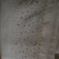 روسری عروس(حاشیه مروارید و نگین) کوپرا