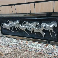 تابلوی اسب طرح برجسته آینه کاری|تابلو، نقاشی، عکس|اندیمشک, |دیوار