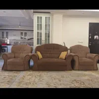 مبل ۷ نفره در حد و تمیز|مبلمان خانگی و میز عسلی|بابل, |دیوار