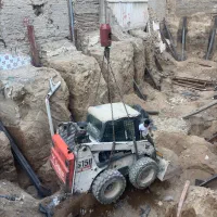 بابکت مینی لودر خاکبرداری گودبرداری