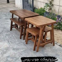 میز و نیمکت ..میز و صندلی کافه ای|میز و صندلی غذاخوری|شیراز, سلطان آباد|دیوار