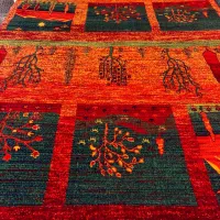 فرش قاجار(فرش آوین)لاکی|فرش|تبریز, |دیوار