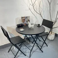 میز و صندلی تاشو تمام فلزی