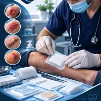 پانسمان زخم دیابتی، زخم بستر، سوختگی،پانسمان نوین