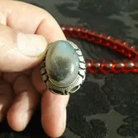 فروش انگشتر شجر با رکاب نقره اصل