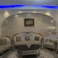 مبل ۷ نفره استیل در حد نو واقعی