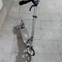 یک عدد اسکوتر و دو حلقه لاستیک نو دوچرخه 24|دوچرخه، اسکیت، اسکوتر|هرسین, |دیوار