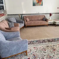 مبل ۷ نفره راحتی درجه یک|مبلمان خانگی و میز عسلی|جوانرود, |دیوار