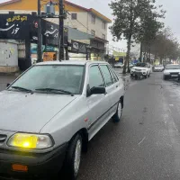 پراید مدل ۸۶ بی رنگ دوگانه کارخانه|خودرو سواری و وانت|رشت, بلوار گیلان|دیوار