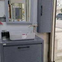 روشویی کابینتی مدل اسپارک با ایینه بک لایت|لوازم سرویس بهداشتی|پاکدشت, پاکدشت (مامازند)|دیوار