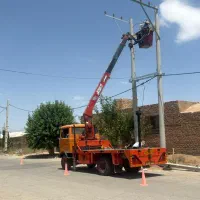 جرثقیل ۳تن و سبد نفربر شبانه روزی|خدمات حمل و نقل|اشکذر, |دیوار