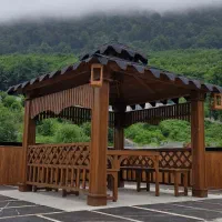 سایبان چوبی/الاچیق/آلاچیق/الاچیق مدرن/آلاچیق فلزی