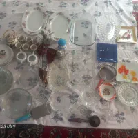 چند عدد وسایل پزرایی|ظروف سرو و پذیرایی|قزوین, |دیوار