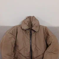 کاپشن رنگ نسکافه ای سایز۳۶تا۴۰ استفاده نشده