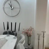 شمعدان ،گلدان و ساعت