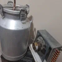 گلاب گیر دستگاه تقطیر با فن کندانسور و اجاق گاز