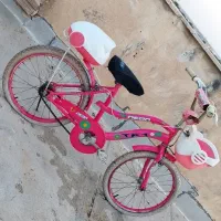 دوچرخه دخترانه صورتی