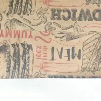 کاغذ های طراحی و فست فودی