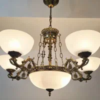 ست۳پارچه لوسترهای مجلل   (۲لوستر۸شاخه+۱لوستر۵شاخه)|لوستر و چراغ آویز|تهران, فرمانیه|دیوار