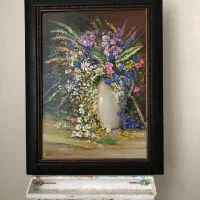 تابلوهای نقاشی/طرح گل|تابلو، نقاشی، عکس|تهران, صادقیه|دیوار