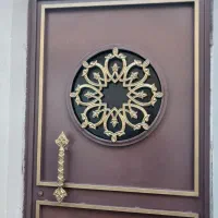 نقاشی ساختمان درب پنجره