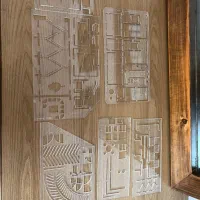 ست شابلون آزمون طراحی معماری|لوازم التحریر|کازرون, |دیوار