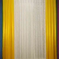 پرده آماده کد CL29 زرد انرژی ،قیمت کارخانه