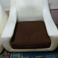 چهار عدد مبل تک نفره چرم