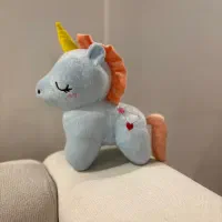 عروسک یونی کورن ( اسب تک شاخ )زیبا و با کیفیت