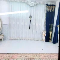 پرده سالم و تمیز نو