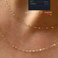 زنجیر طلا پولکی