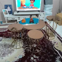 جلو مبلی وعسلی ،فلزی