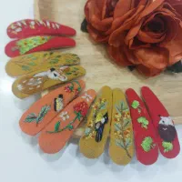 گیره های تق تقی گلدوزی