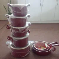 سرویس دیگ ۸ پارچه  نچسب آذین
