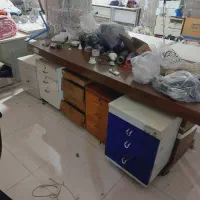 فروش تعدادی میزو صندلی اداری|مبلمان اداری|مشکین‌دشت, |دیوار