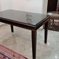 میز چهارنفره چوبکده ساعی|میز و صندلی غذاخوری|تهران, هروی|دیوار