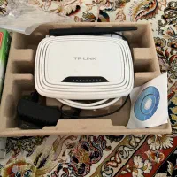 مودم روتر اکسس پوینت TP Link TL-WR740N|مودم و تجهیزات شبکه|پرند, فاز ۰|دیوار