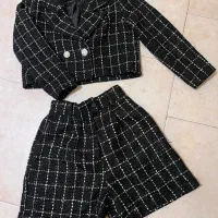 ست کراپ کت شیک