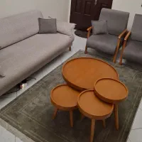 مبلمان تختخواب شو ۸ نفره با میز و عسلی
