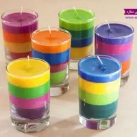 شمع گل رز|صنایع دستی و سایر لوازم تزئینی|یزد, |دیوار