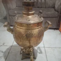 سماور زغالی بزرگ